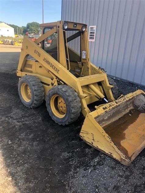 1986 john deere 675b skid steer hydrostatic drives|john deere 675b for sale.